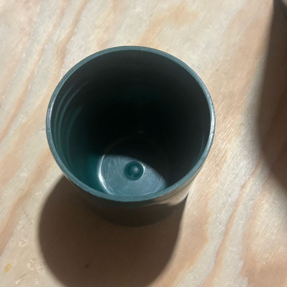Vtg Aladdin Stanley Green Steel Thermos 1 Quart A-944DH Insulated Made in USA - Picture 10 of 12